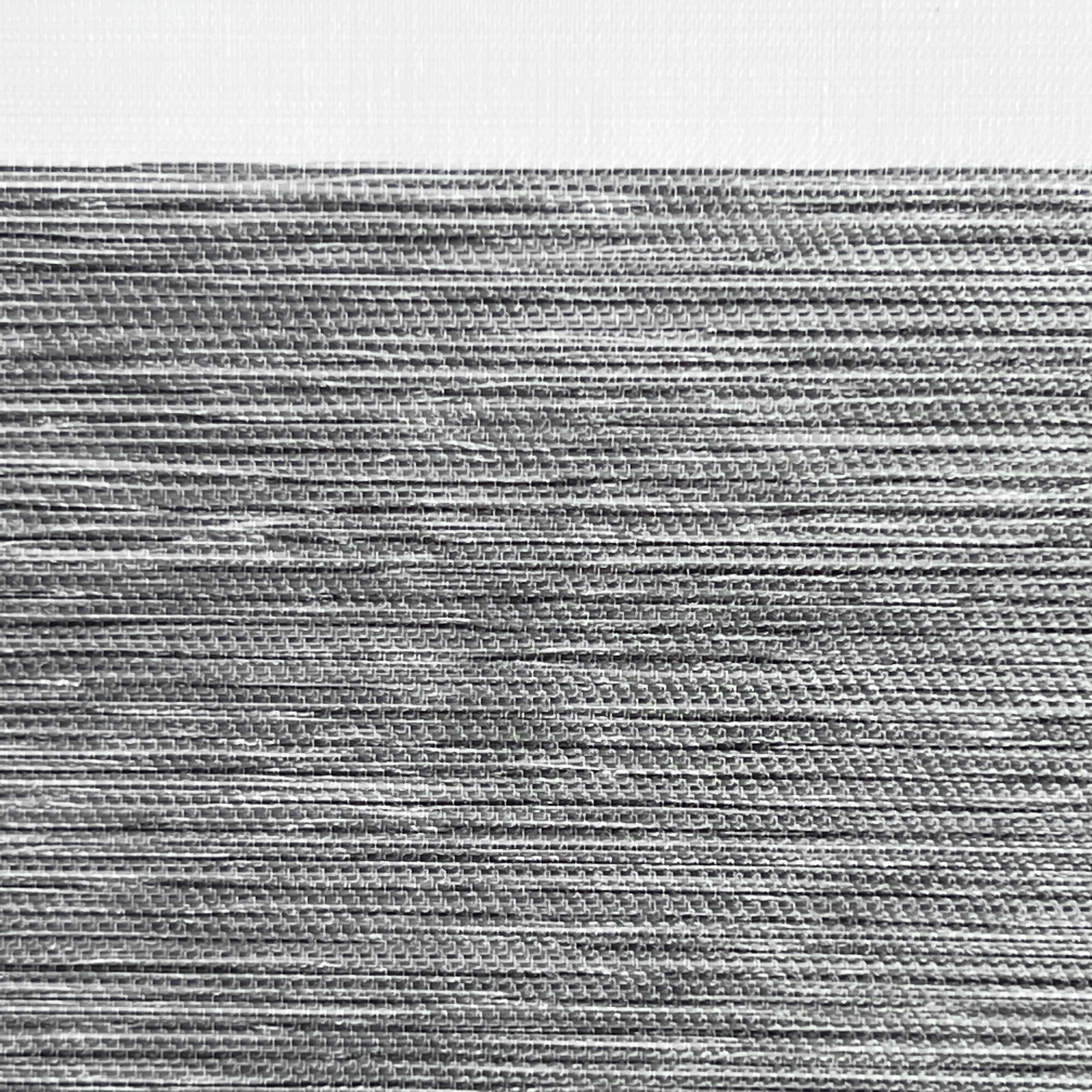 Zebra blind fabric swatch: Aqua Wide — Chocolate