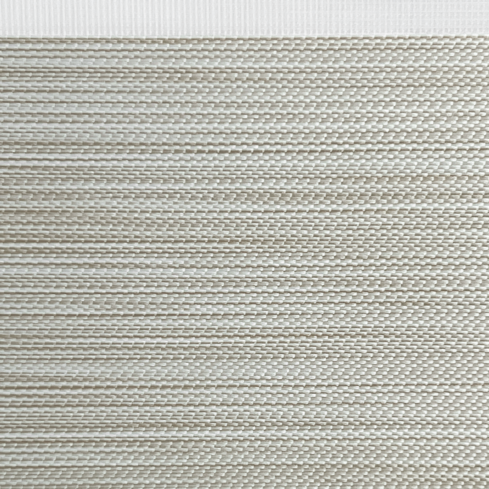 Zebra blind fabric swatch: Aqua Wide — Wheat