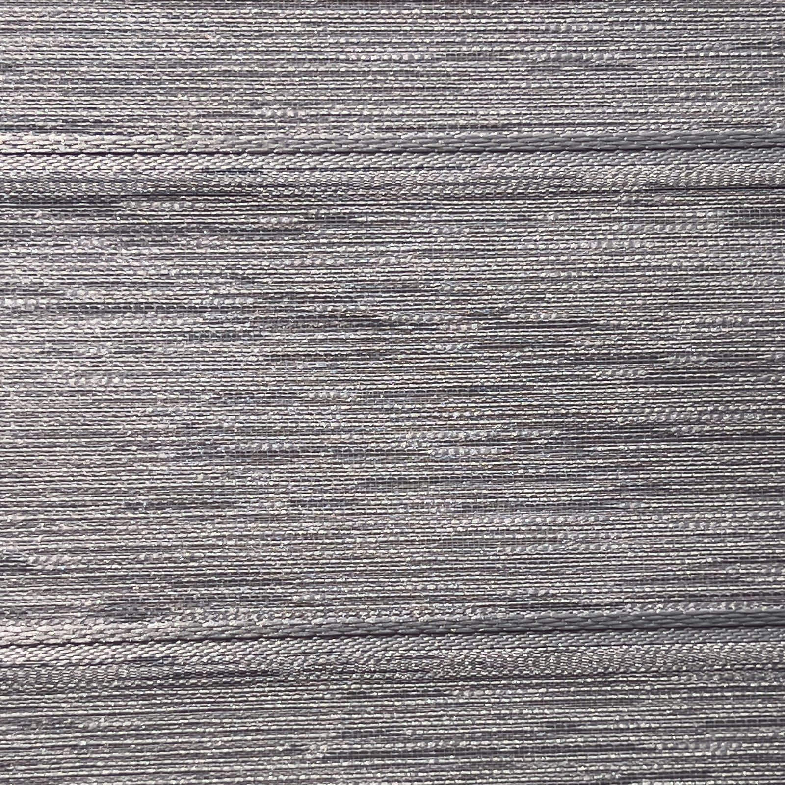 Triple sheer shade fabric swatch: Dream Blackout — Grey