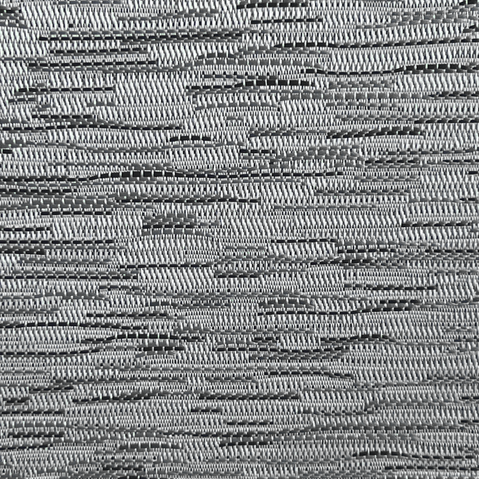 Roller blind or solar shade fabric swatch: Gila Blackout — Grey