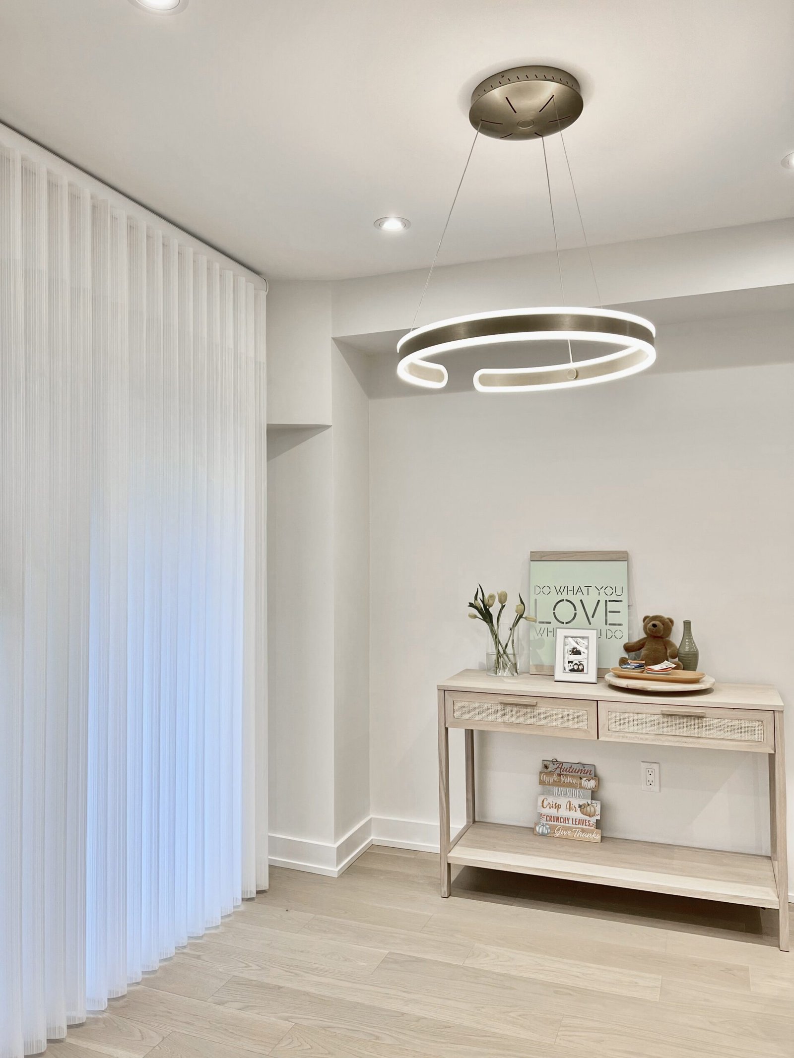 Dream Shades softly diffusing daylight in a Toronto living space