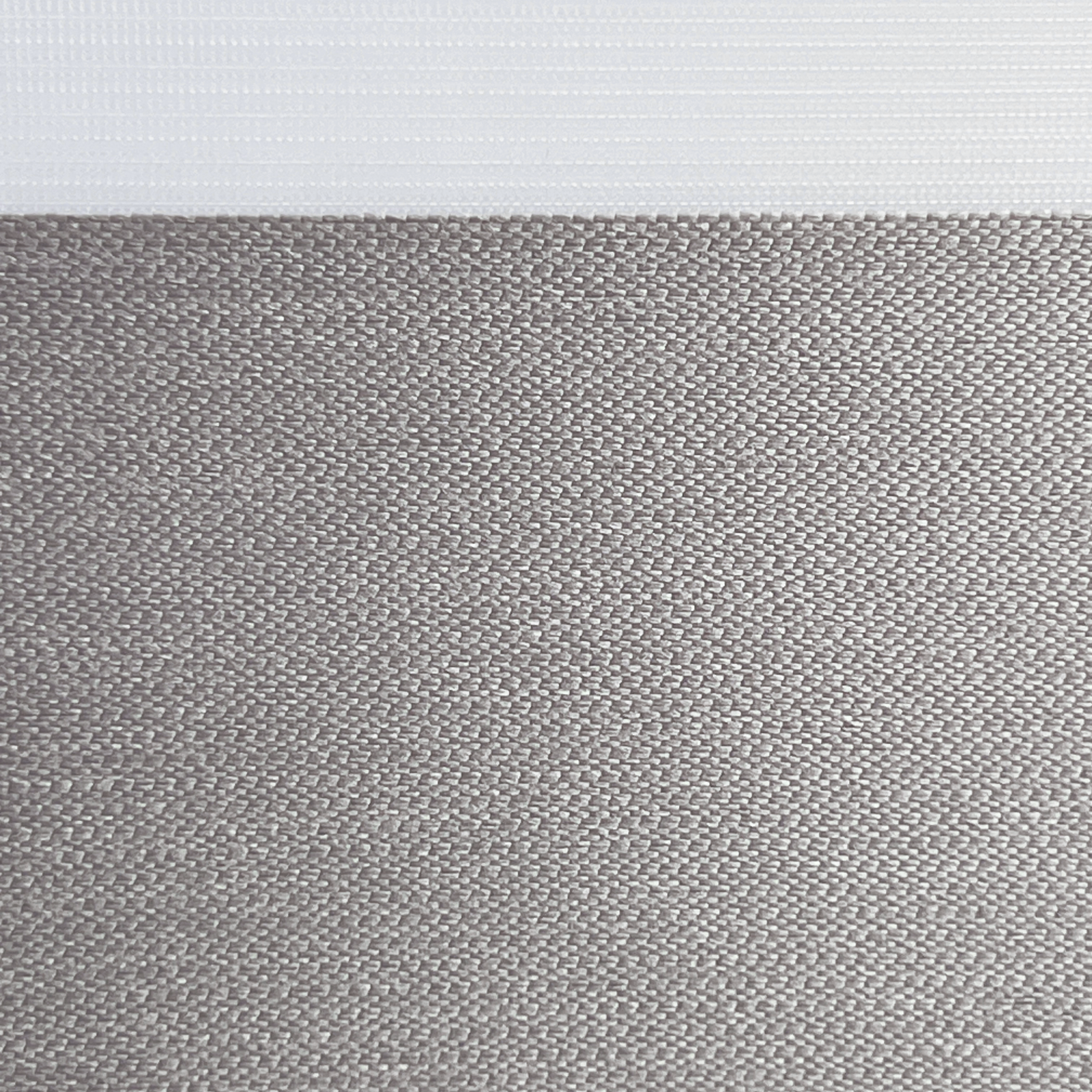 Zebra blind fabric swatch: Lana — Grey