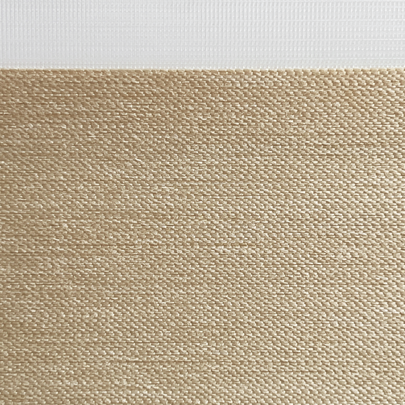 Zebra blind fabric swatch: Lana — Light Brown