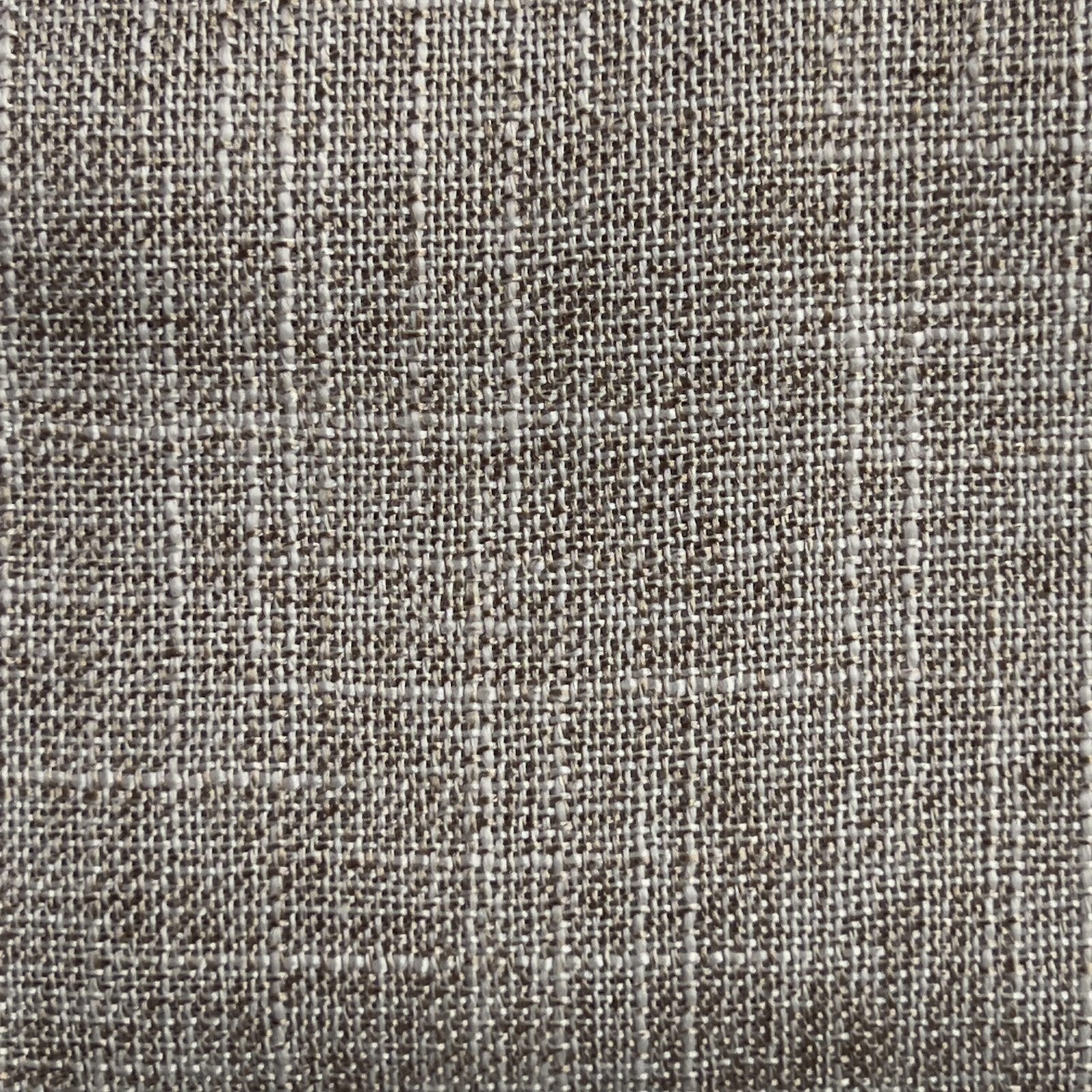 Pinecone Brown linen drapery fabric swatch