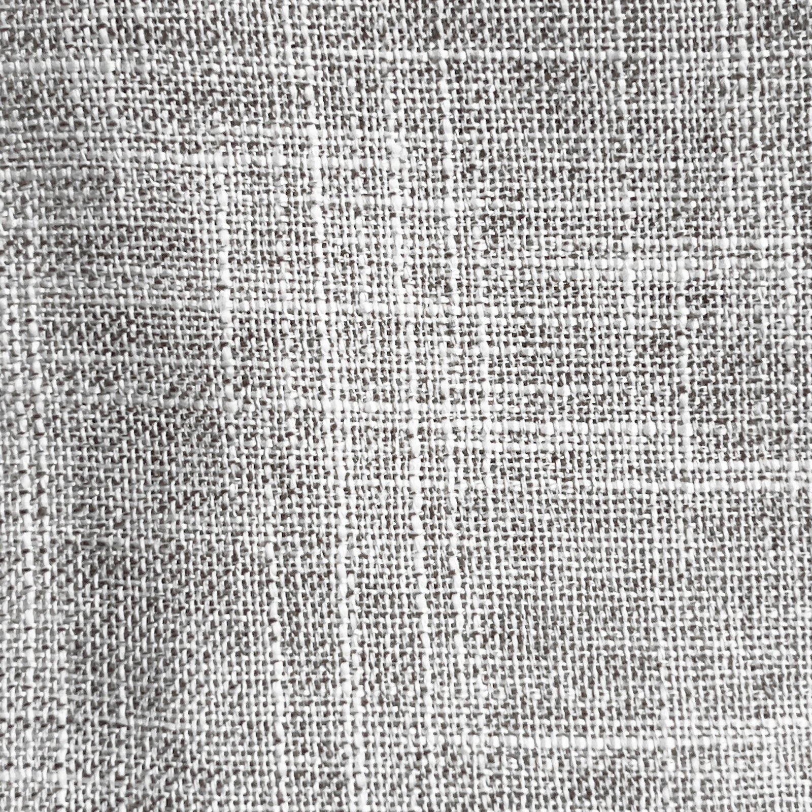 Pinecone Grey linen drapery fabric swatch