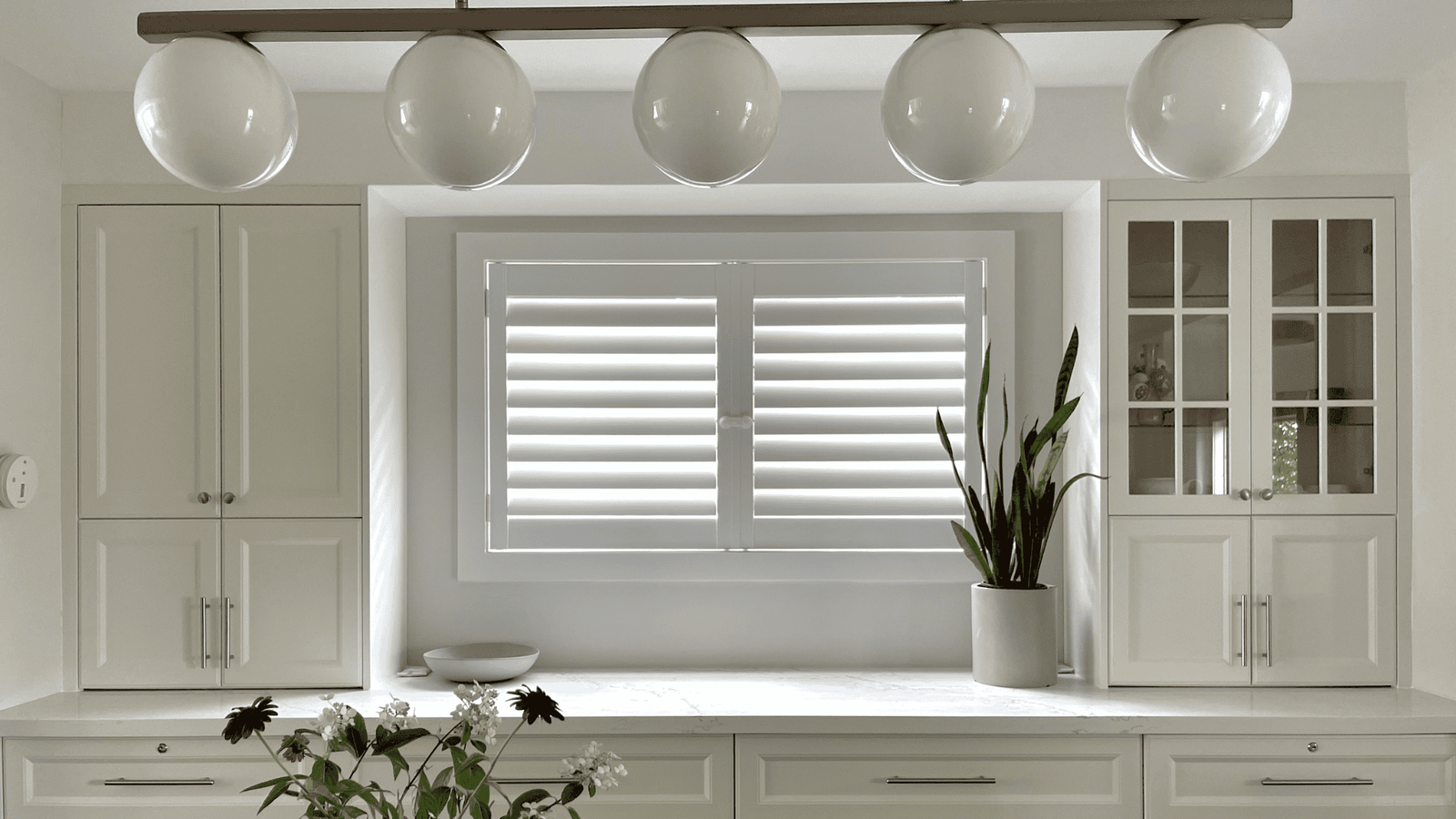 Custom California and plantation shutters made to measure for a Toronto home