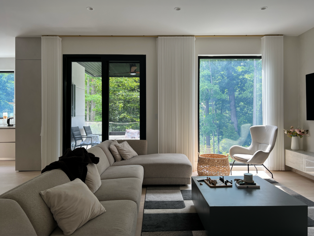 sheer for sliding patio door for a mississauga home